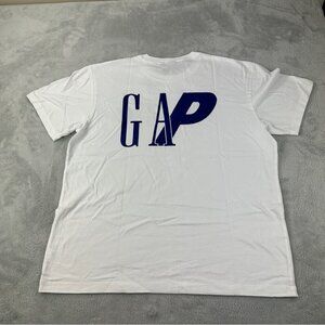Palace x Gap Men's Large White T-Shirt 100% Cotton NWT